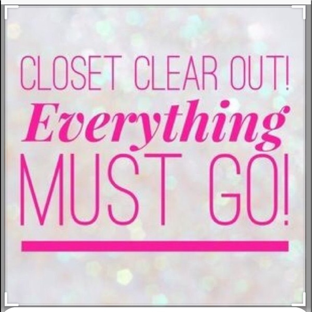 Everything Must Go!!! 📣